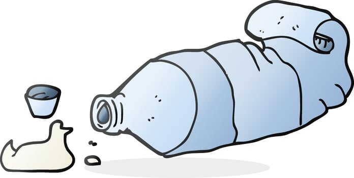 cartoon toothpaste tube vector