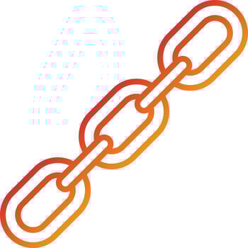 Chain Icon Style vector