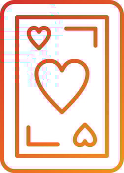 Cards Icon Style vector