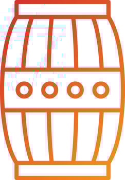 Barrel Icon Style vector