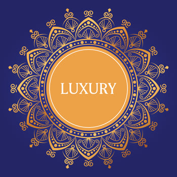 Luxury Golden Royal Mandala Design Vector for Background, Henna, Mahanadi, Tattoo, Islamic, Ornament, Festival, Alpona