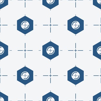 Symmetrical background with center bolt vector illustration