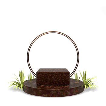 elegant 3d render podium for elegant design png
