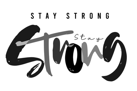 Stay Strong Vector