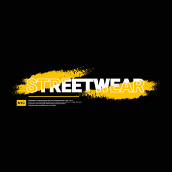 Streetwear t-shirt design, suitable for screen printing, jackets and others vector