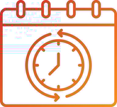 Routine Icon Style vector