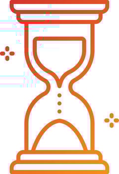 Hourglass Icon Style vector