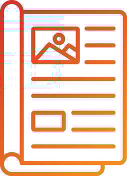 Magazines Icon Style vector