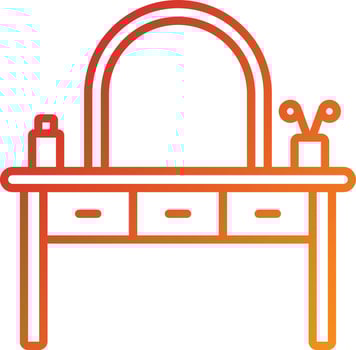 Table Icon Style vector