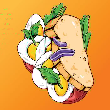 Japanese Food Illustration vector