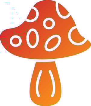 Mushroom Icon Style vector