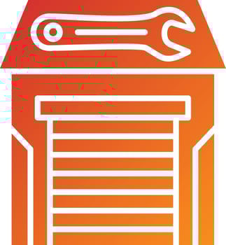 Service Station Icon Style vector