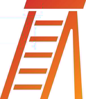 Stepladder Icon Style vector
