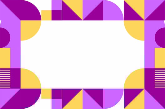 Flat geometric shape background Free Vector