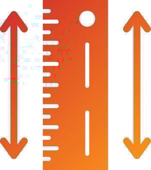 Ruler Icon Style vector