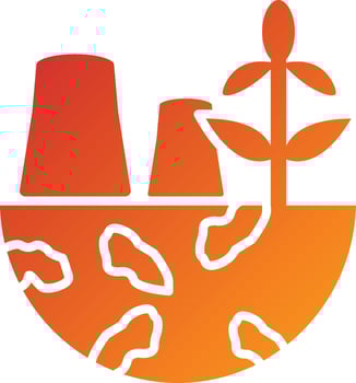 Clean Environment Icon Style vector