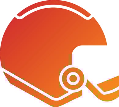Helmet Icon Style vector
