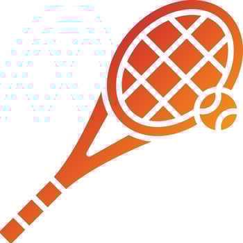Tennis Icon Style vector