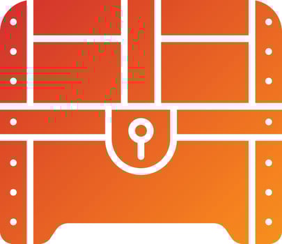 Chest Icon Style vector