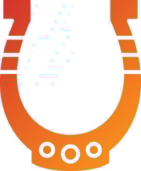 Horseshoe Icon Style vector