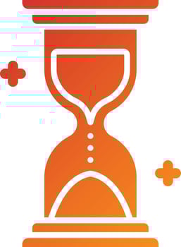 Hourglass Icon Style vector