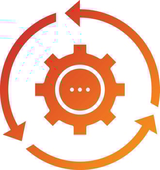 Iteration Icon Style vector
