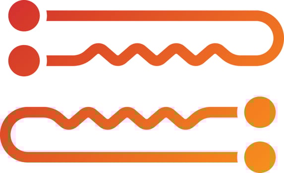 Hair Pin Icon Style vector