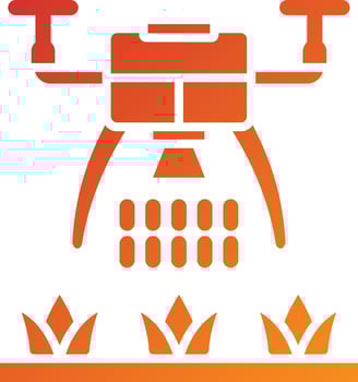 Drone Icon Style vector