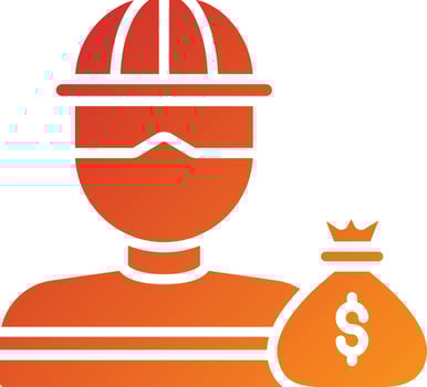 Robber Icon Style vector