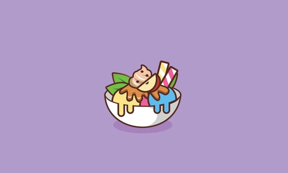Ice Cream Illustration vector