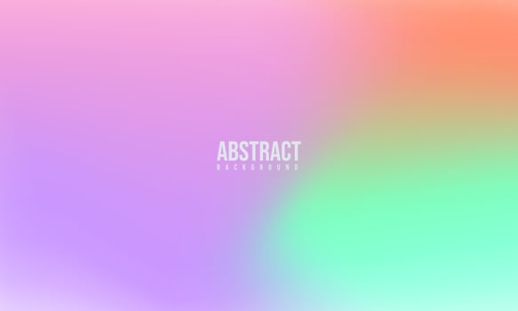 Abstract Soft Colorful Pastel Color Gradient background. Vector illustration for your graphic design, banner, poster, web, and social media