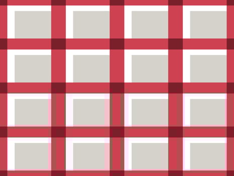 Scott seamless pattern on red background. vector