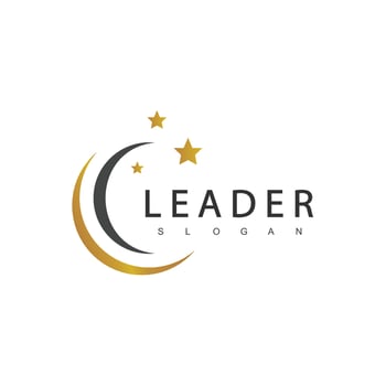 Leadership Logo Suitable For Sport, Education And Human Resource Company Logo vector