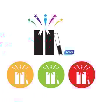 Gift Box Icon Vector