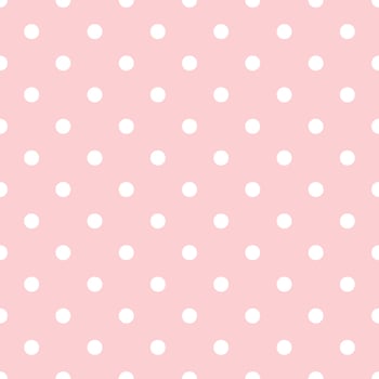 Fresh colors dot pink background.seamless pattern. vector