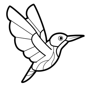 Coloring book or page vector