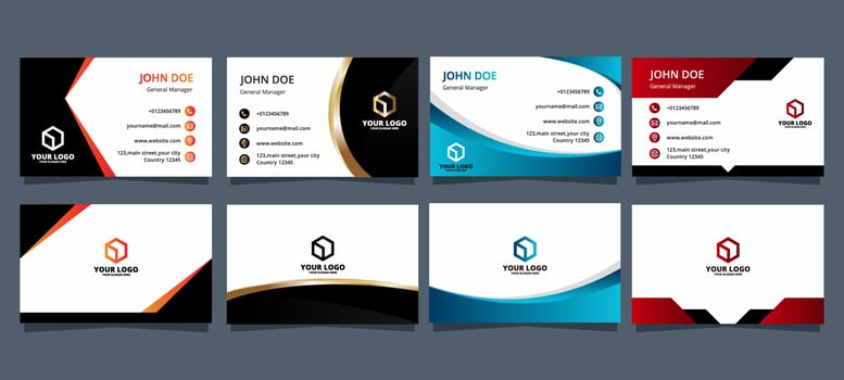 Profession Business Card vector
