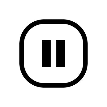 Vector of Pause Icon