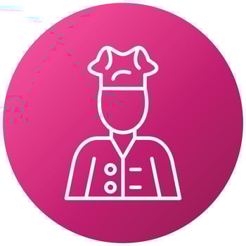 Chef Icon Style vector