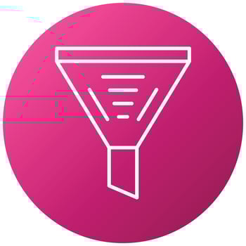 Funnel Icon Style vector