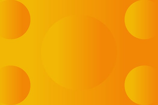 Background with yellow and orange color combination circle. Vector illustration.