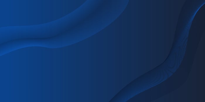 Dark blue abstract background with wave lines. 3d background. vector