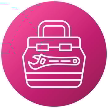 Toolbox Icon Style vector