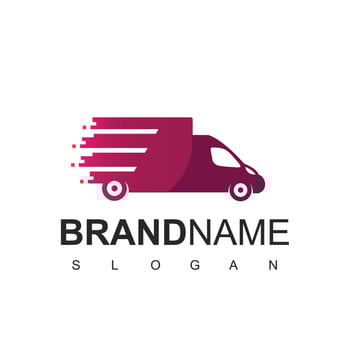 Fast Truck Logo Expedition And Logistic vector