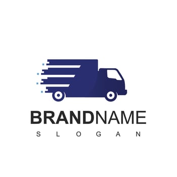 Fast Truck Logo Expedition And Logistic vector