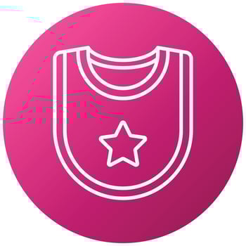 Bib Icon Style vector
