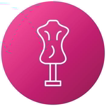 Mannequin Icon Style vector