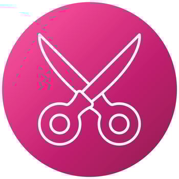Scissor Icon Style vector