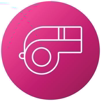 Whistle Icon Style vector