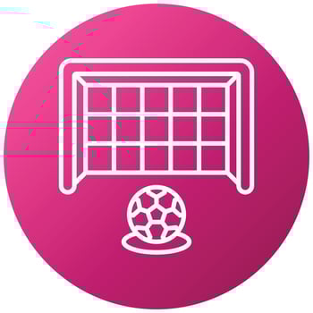 Soccer Free Kick Icon Style vector